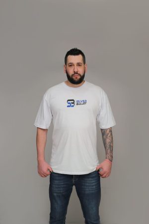 Camiseta oversized - silver Bullet